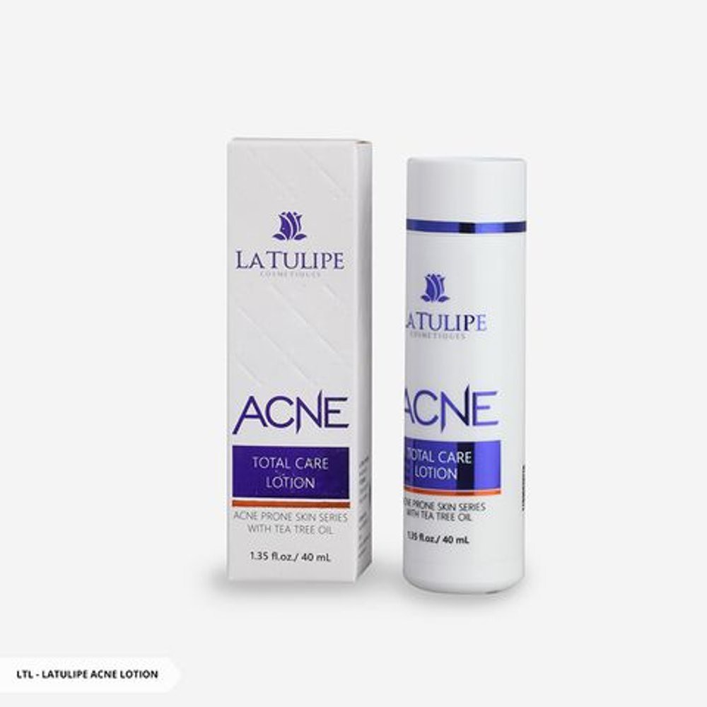 Jual La Tulipe Acne Total Care Lotion 40ml Shopee Indonesia