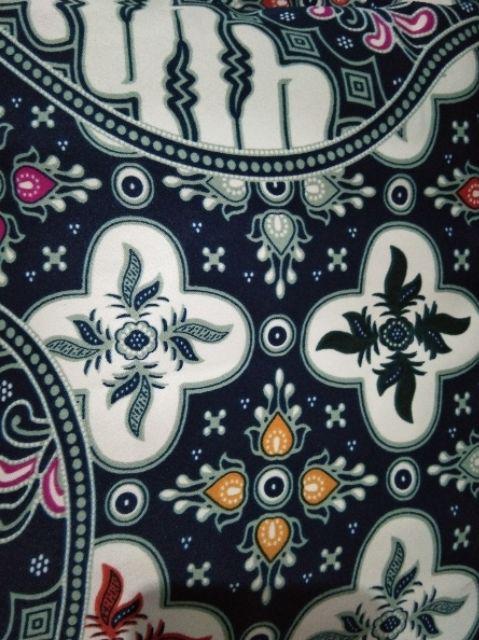 Gamis Batik Syari Satin Lembut Kasandra