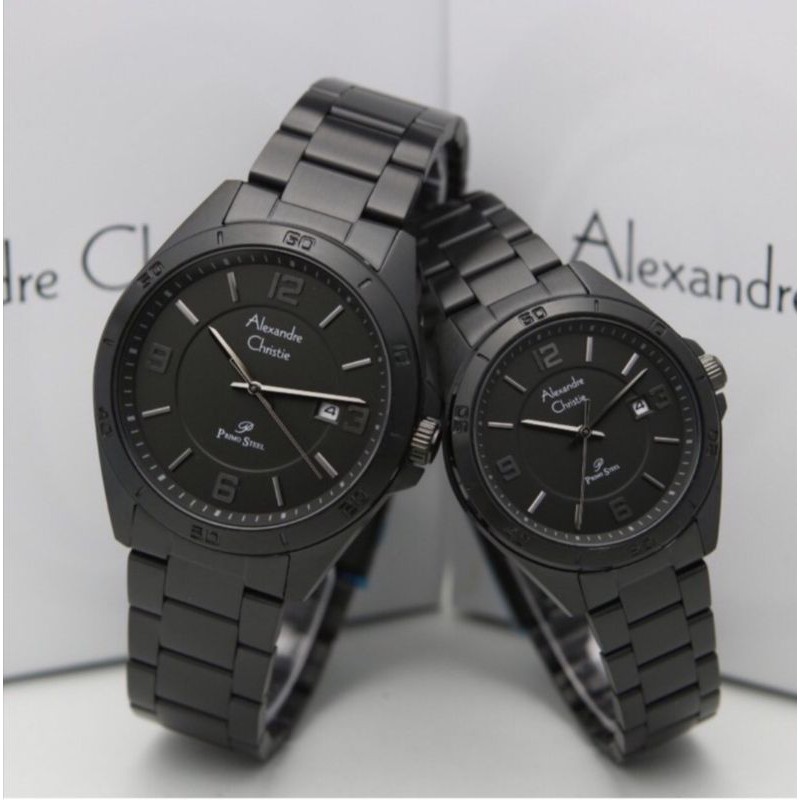 Jam tangan Couple Alexandre Christie AC 1016
