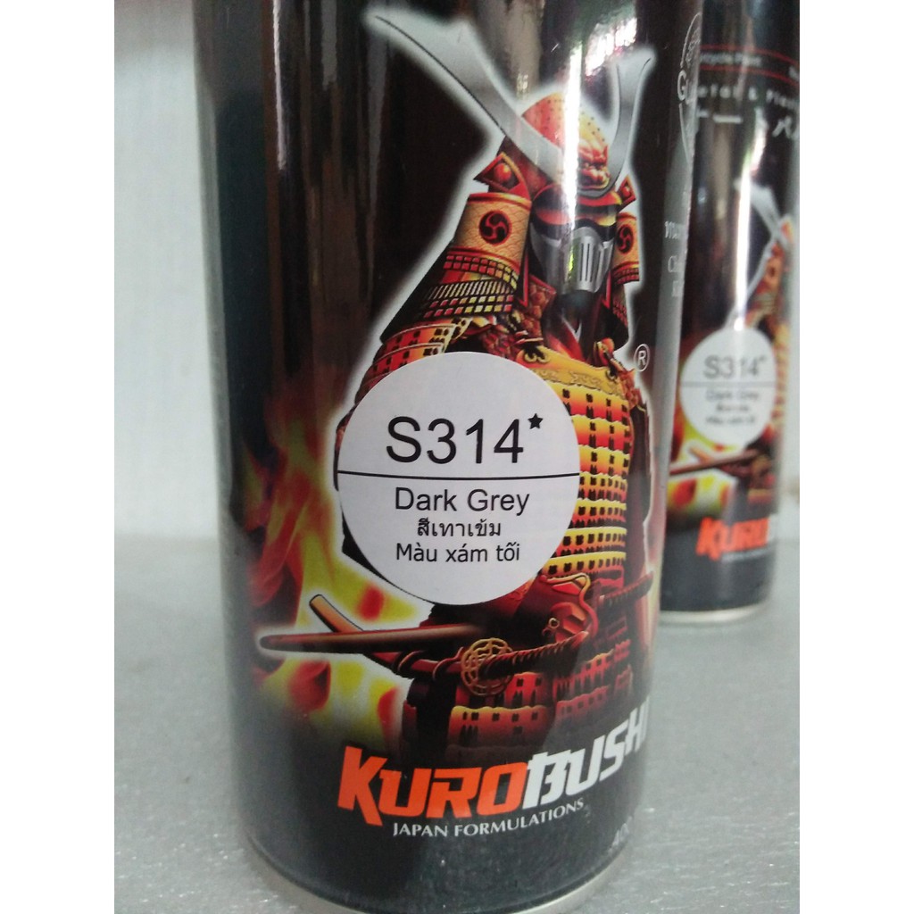 SAMURAI PAINT S314 DARK GREY