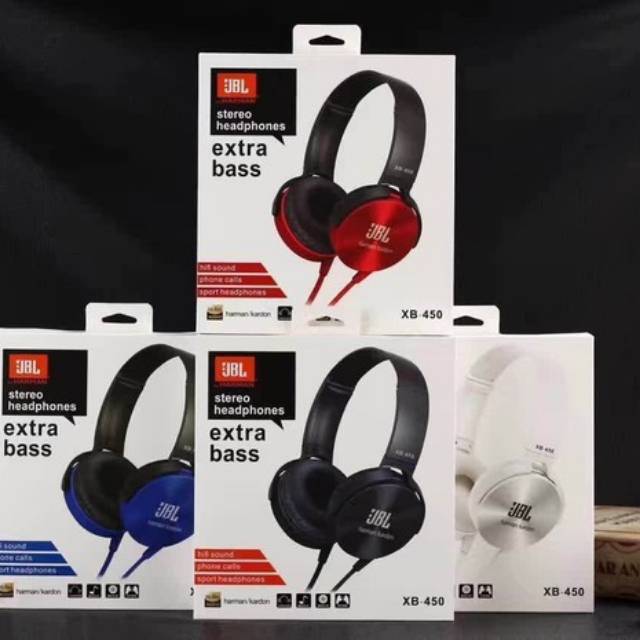 Earphone JBL extra bass XB-450