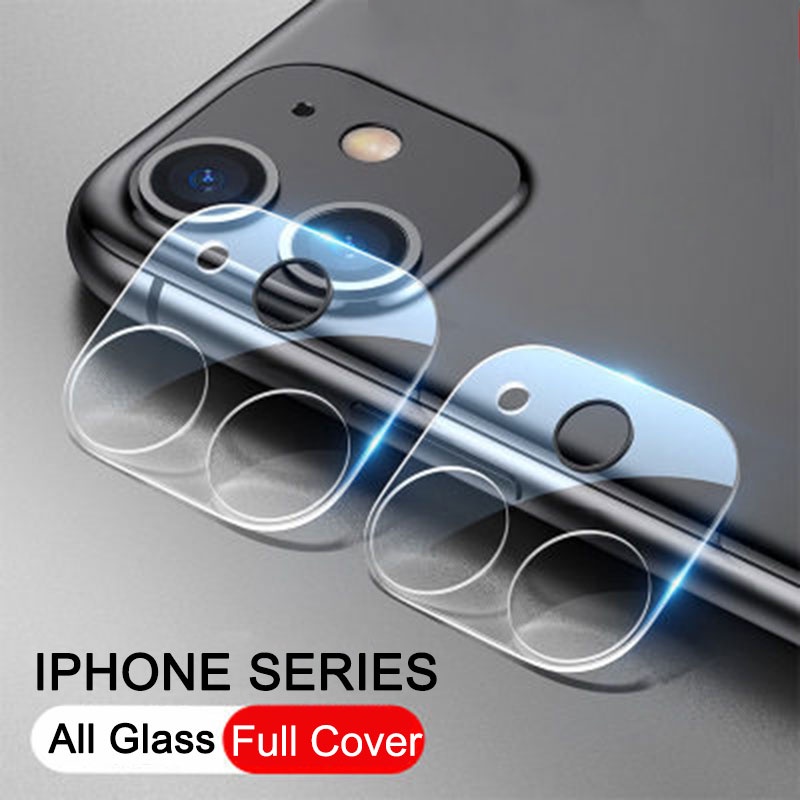 1PCS Camera Protection Glass For iPhone 11 12 13 Pro Max Mini Screen Protector On iPhone 6 6s 7 8 Plus X XS Max XR SE 2020 Camera Lens Glass