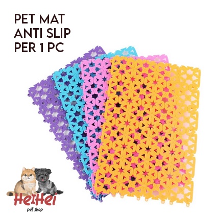 Alas Kandang Hewan Anjing Kucing - Connecting Pet Mat Anti Slip 20x30 cm