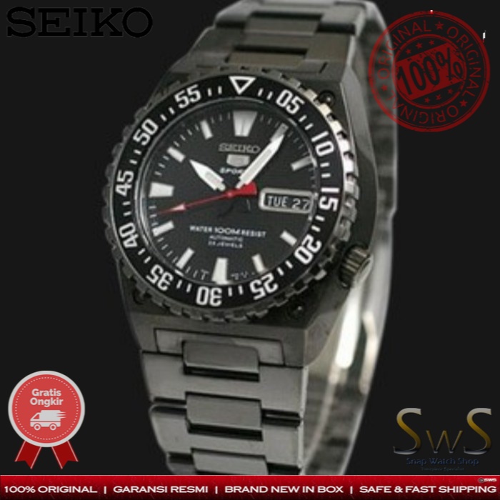SEIKO 5 Sports SNZD73 K1  SNZD73K1 Automatic Original Garansi Resmi Jam Tangan Pria