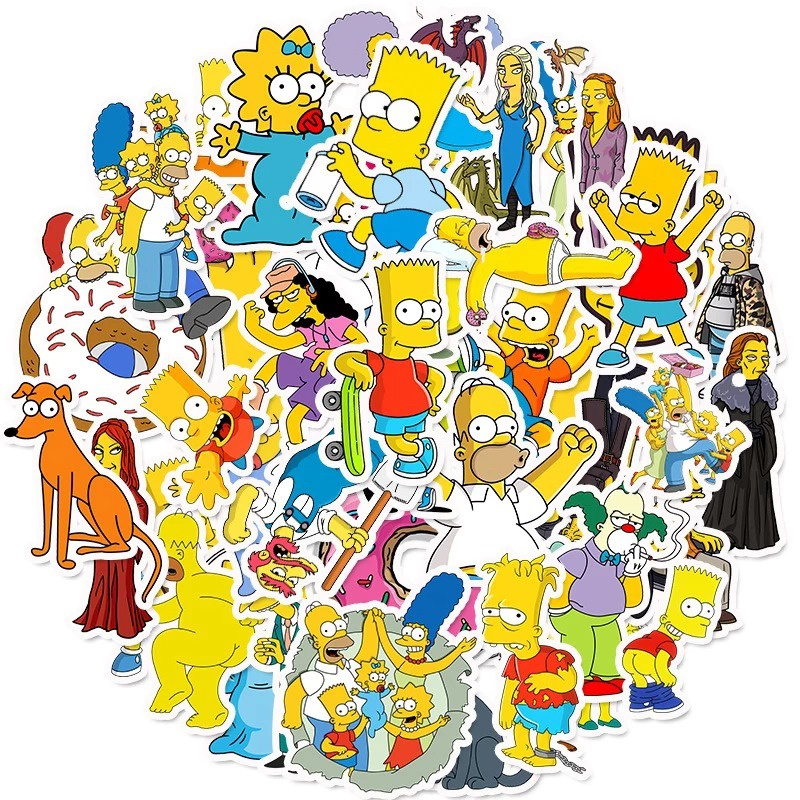 

THE SIMPSONS Sticker Pack (50pcs)