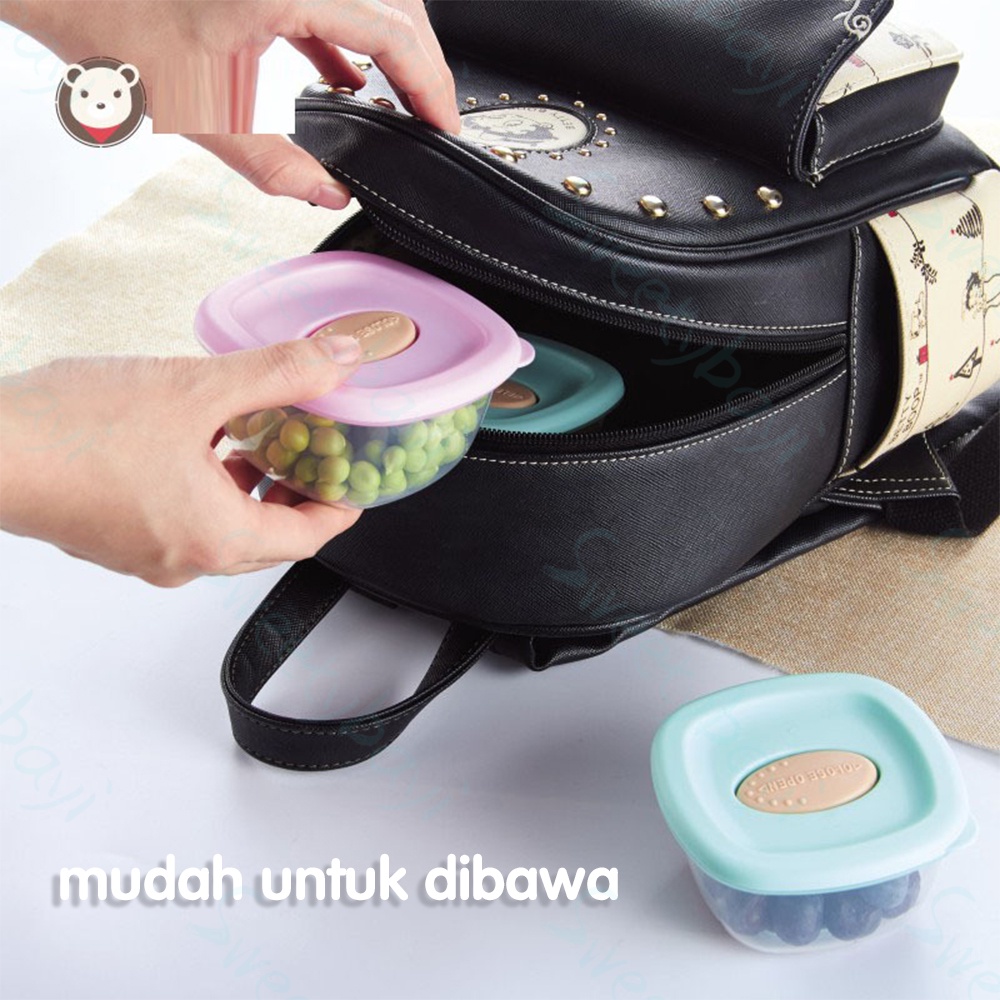 SweetyBayi Baby food container mpasi/Tempat makan bayi set/Perlengkapan Makan Mpasi Bayi