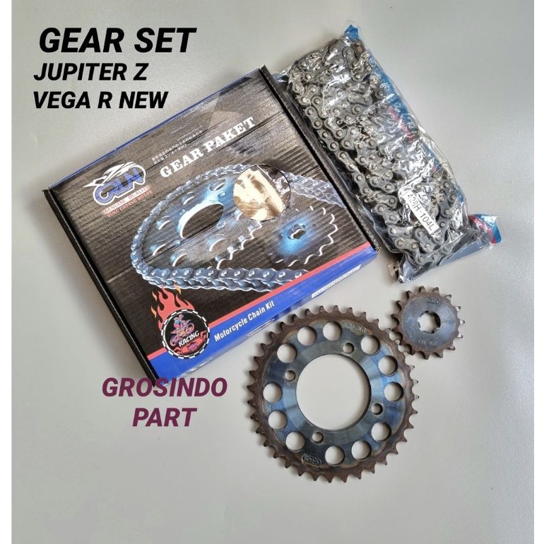 Jual GEAR GIR SET PAKET RACING JUPITER ZVEGA LAMAR NEWF1ZRCRYPTON
