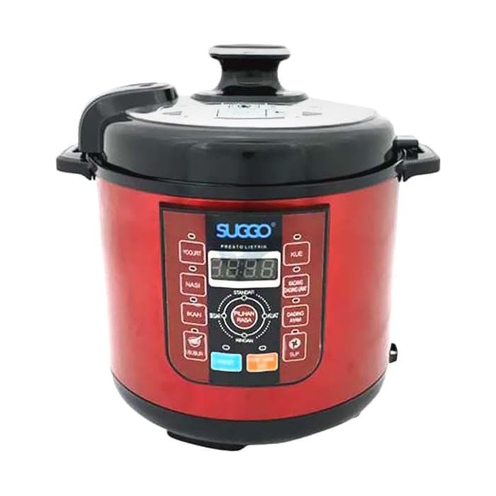 Suggo Rice Cooker &amp; Pressure Cooker / Presto Listrik Suggo 6Lt