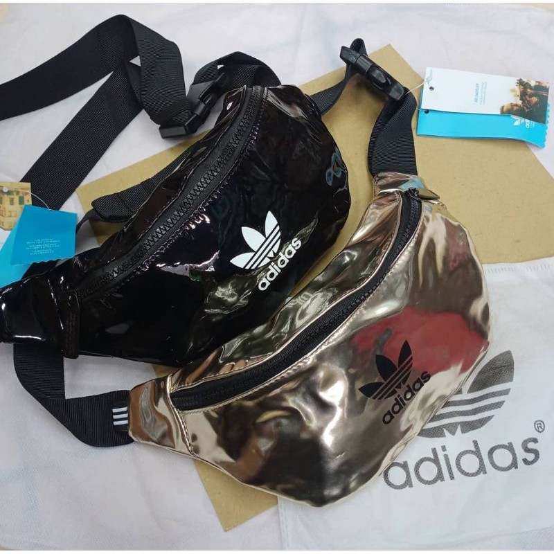 Waistbag Adidas Metalic Belt Bag/Tas Pinggang Premium Quality