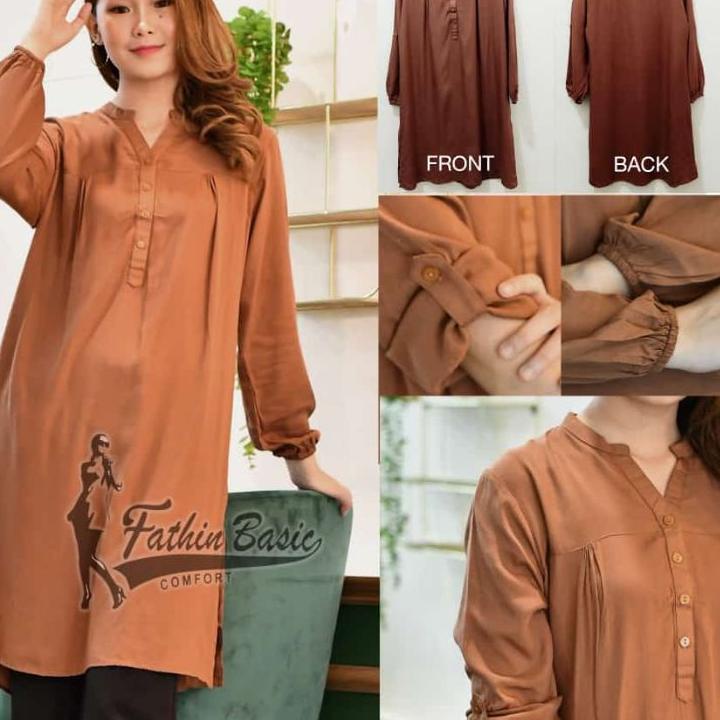 Harga Spesial.. New Model Tunik // Tunik //Long Tunik // Tunik Fathin // Tunik Kekinian // Tunik Rem