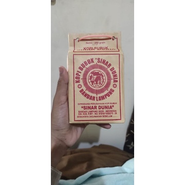 

KOPI LAMPUNG/KOPI SINAR DUNIA/KOPI ROBUSTA/KOPI ENAK/KOPISINARDUNIA250GRM
