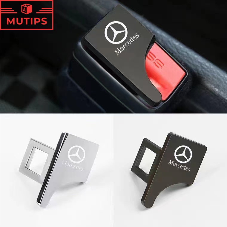 Gesper Sabuk Pengaman Mobil Bahan Zinc Alloy Untuk Mercedes Benz W207 W211 W205 W212 W204 W220 W206 W124 W213 W218 W22