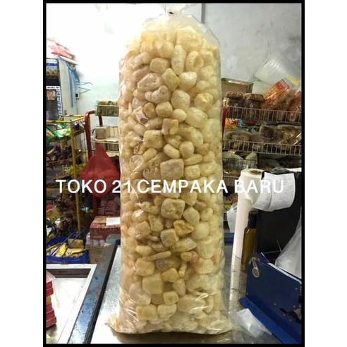 

Krupuk Kulit Sapi 1 Kg | Kerupuk Rambak Jangek Krecek 1Kg 1000G 1000 G