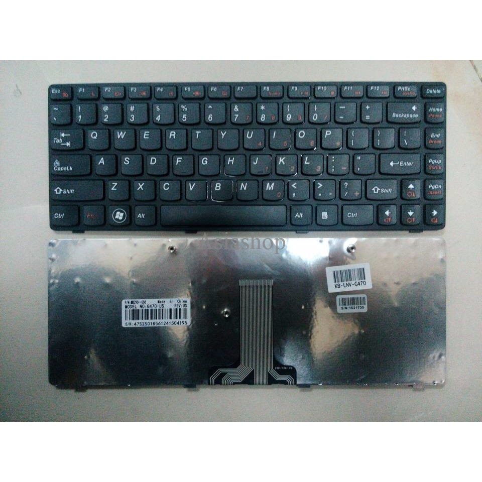 Keyboard Lenovo G470 B470 V470