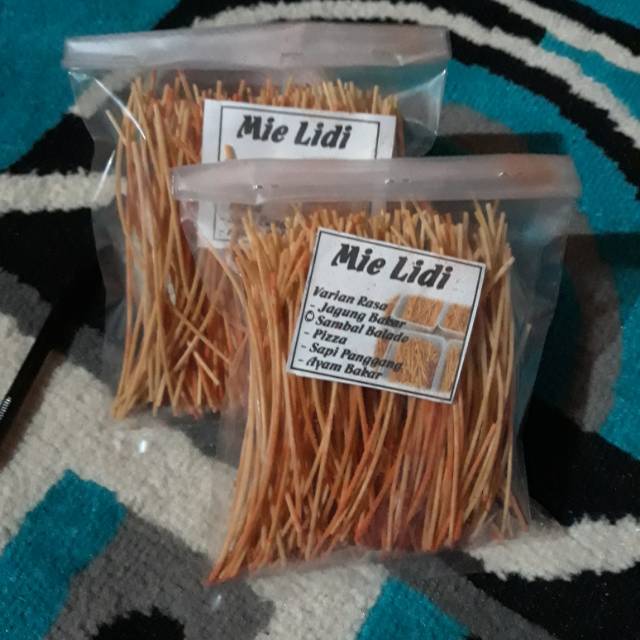 

Mie lidi jajanan jadul enak pedes manis