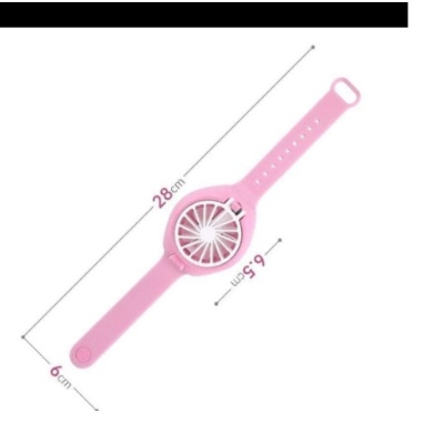 JAM TANGAN KIPAS / WATCH FAN  PORTABLE