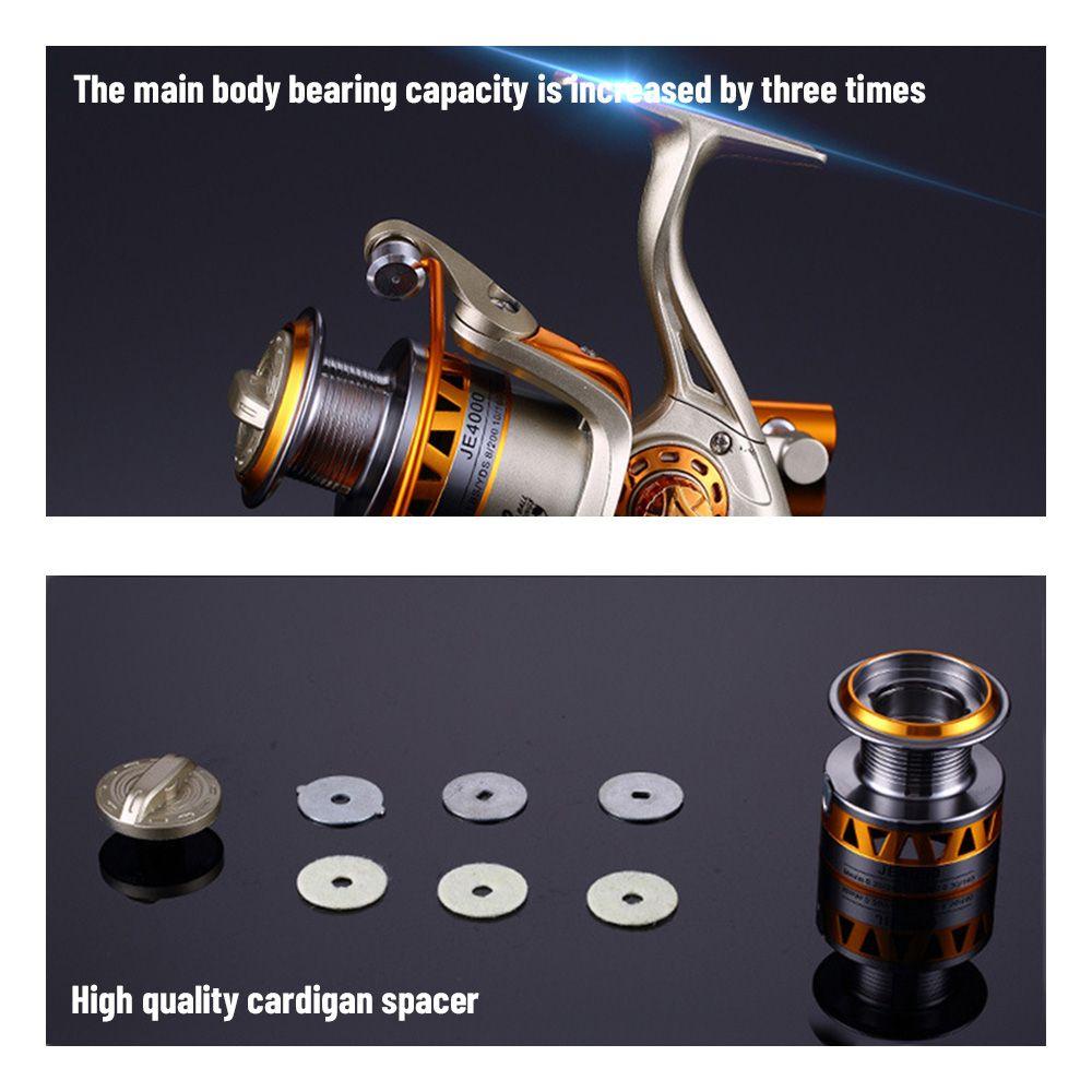 Top Fishing Reel Alat Pancing Air 12pakas JE2000 Series Sea Pole Wheel