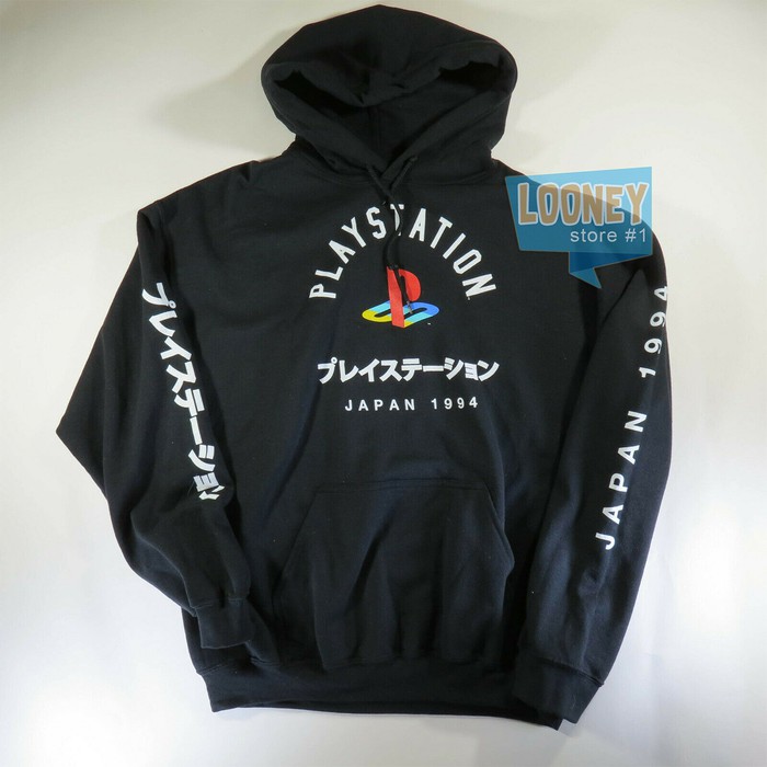 Men S Clothing Playstation Brand Japanese Print 1994 Men S Size Large Pullover Black Hoody New Clothing Shoes Accessories Vishawatch Com