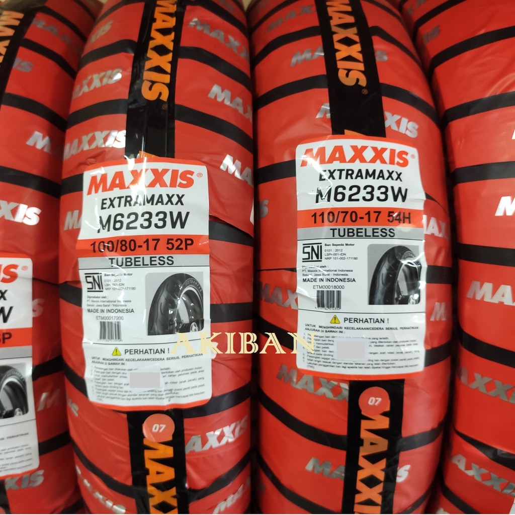 Ban MAXXIS EXTRAMAXX 110/70-17 Maxxis 110 70 17 Ring 17 Tubeless