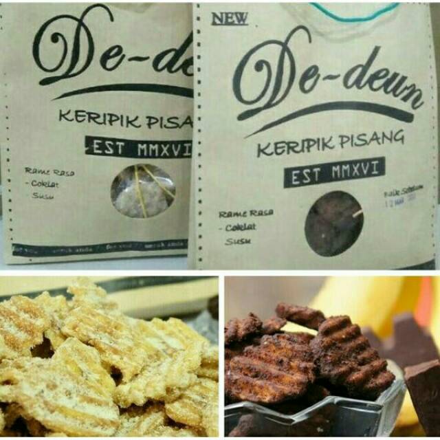 

Keripik Pisang Lampung Aneka Rasa Coklat dan Susu