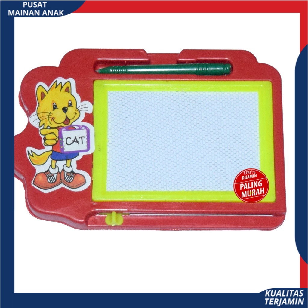 Mainan Anak Drawing Board Magnetic Papan Tulis Magnetik Hapus Gambar Edukasi belajar dan bermain