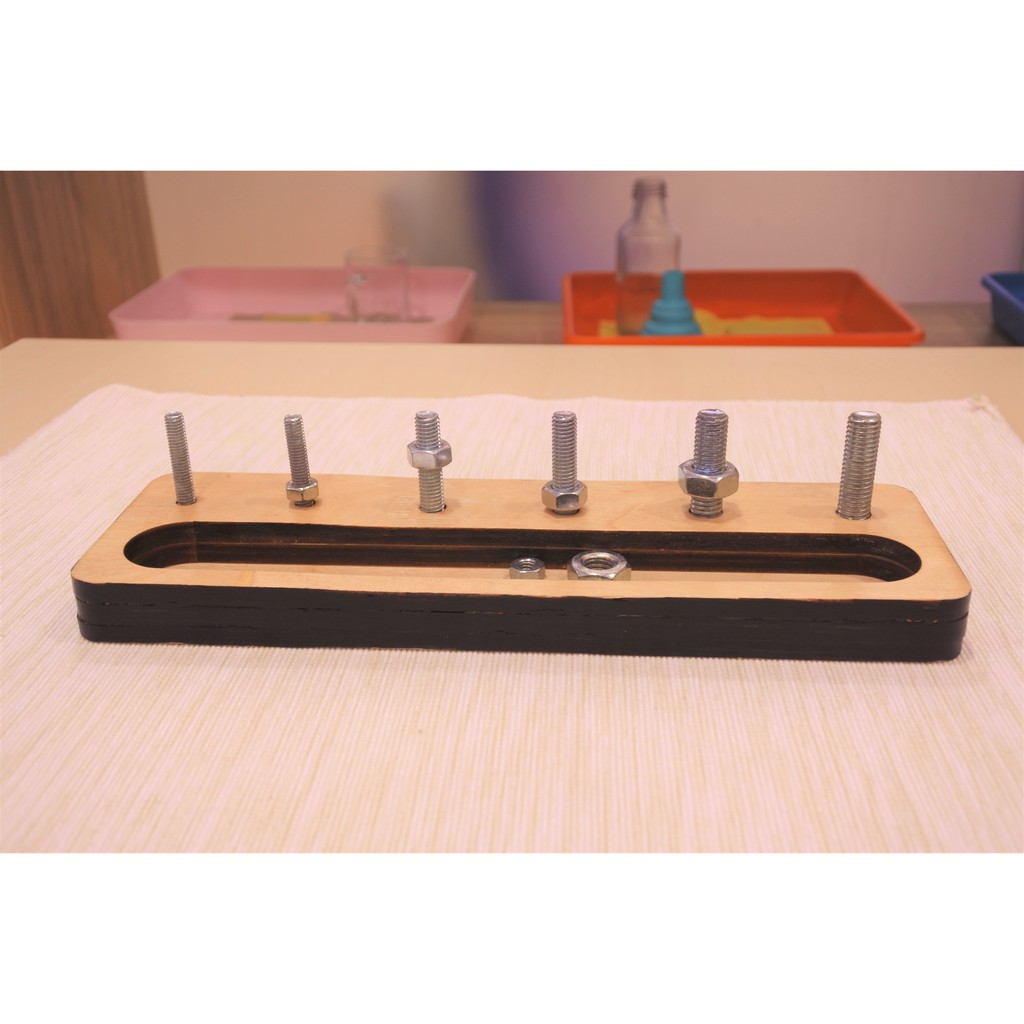 Nuts and Bolts Montessori Material