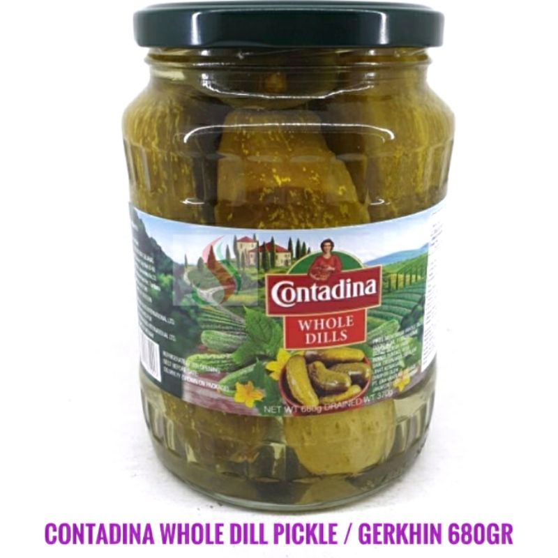 Contadina Whole Dill Pickle / Gerkhin / AcarTimun 680gr