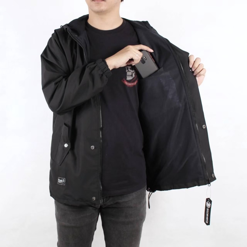 [ BISA COD ] JD- JAKET HOODIE TASLAN PRIA / JAKET WINDBREAKER TASLAN EXPLORE ORIGINAL WANGKERS