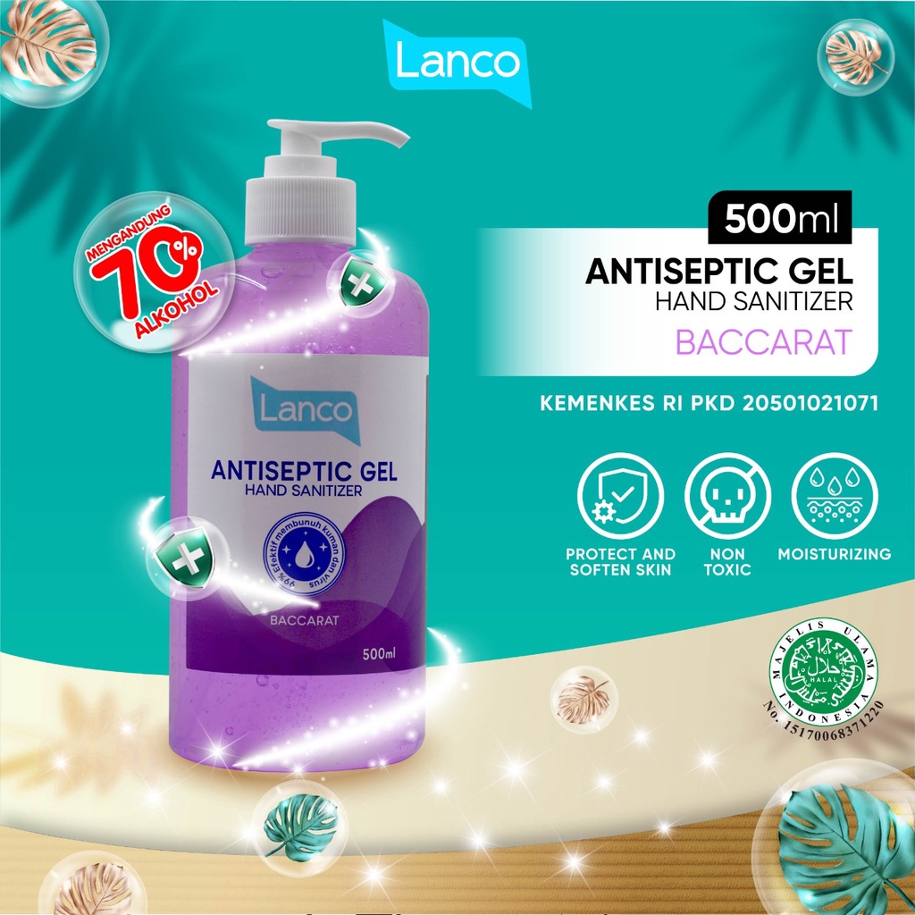 Hand Sanitizer Gel Antiseptic Cair 500 ml Terdaftar di KEMENKES RI Image 4