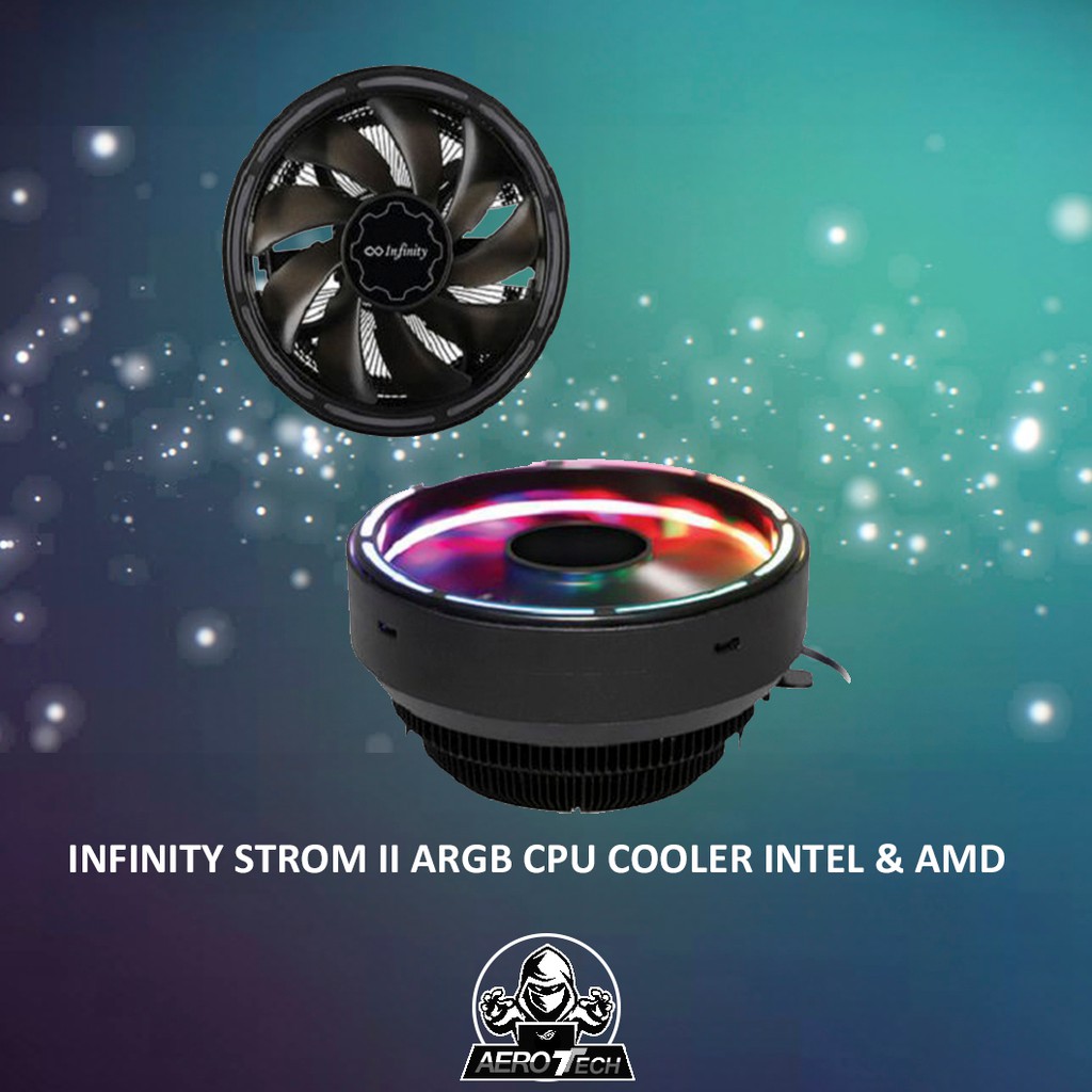 INFINITY STROM II ARGB CPU COOLER INTEL &amp; AMD