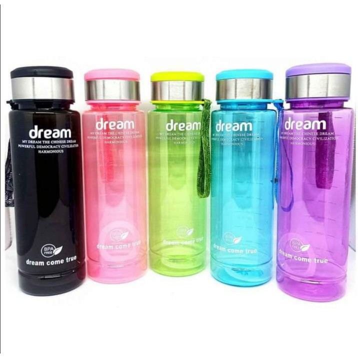 Botol Minum My Dream 1lt/ My Bottle Dream Infused Water 1 Liter/My Bottle Botol Minum BPA FREE