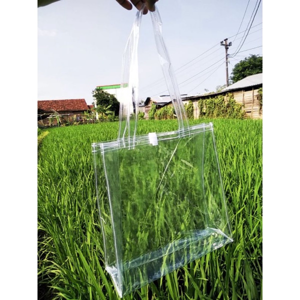 

Google Bag Mika Transparan BANTING HARGA spesial Lebaran 25x10x25