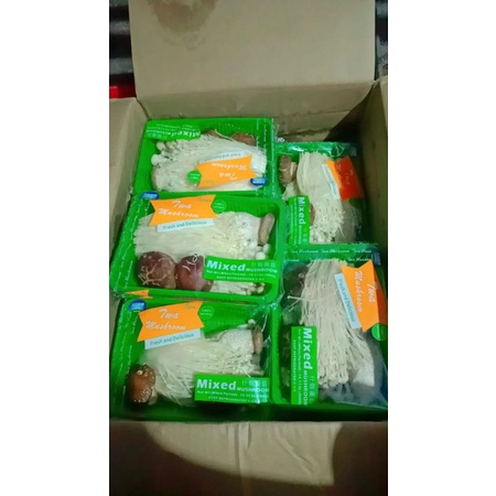 

jamur mix (mixed mushroom)