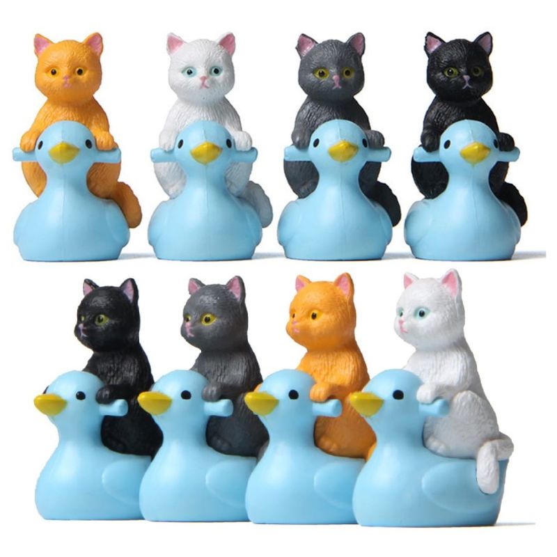 MINIATUR BONEKA KUCING BEBEK