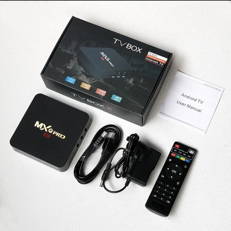 Android TV BOX MXQ Pro 4K 5G 2+16 GB Smart TV Box GARANSI Media Player ram 2 rom 16