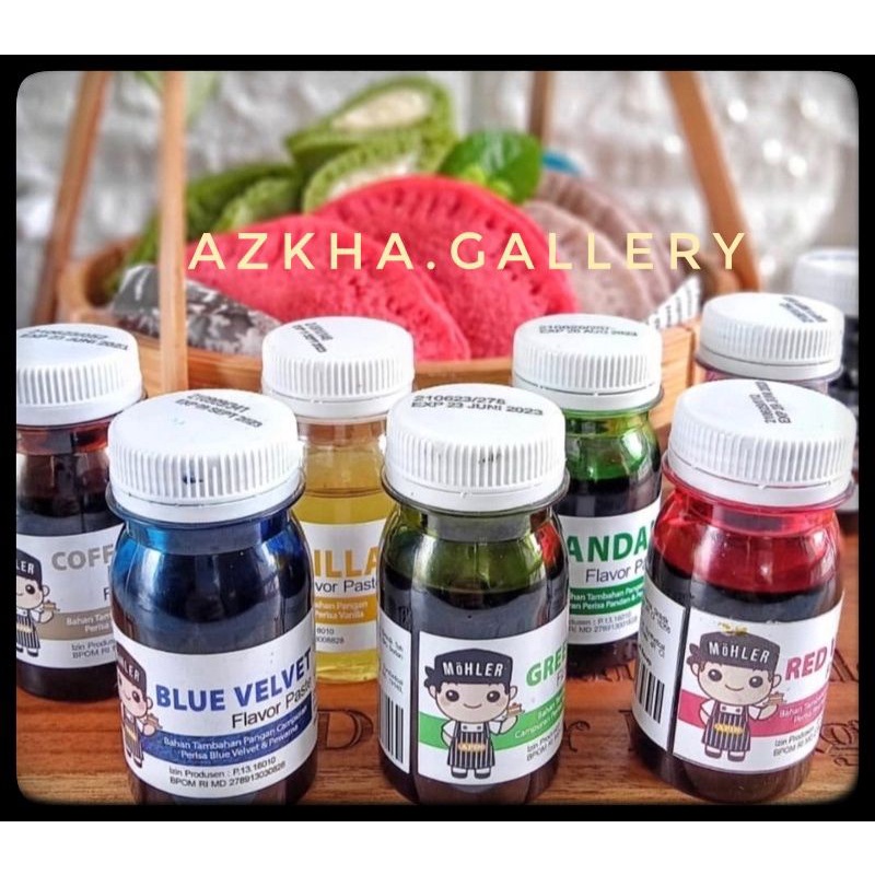 

⚡ Pasta Perisa Pewarna MOHLER 60gr | 14 RASA