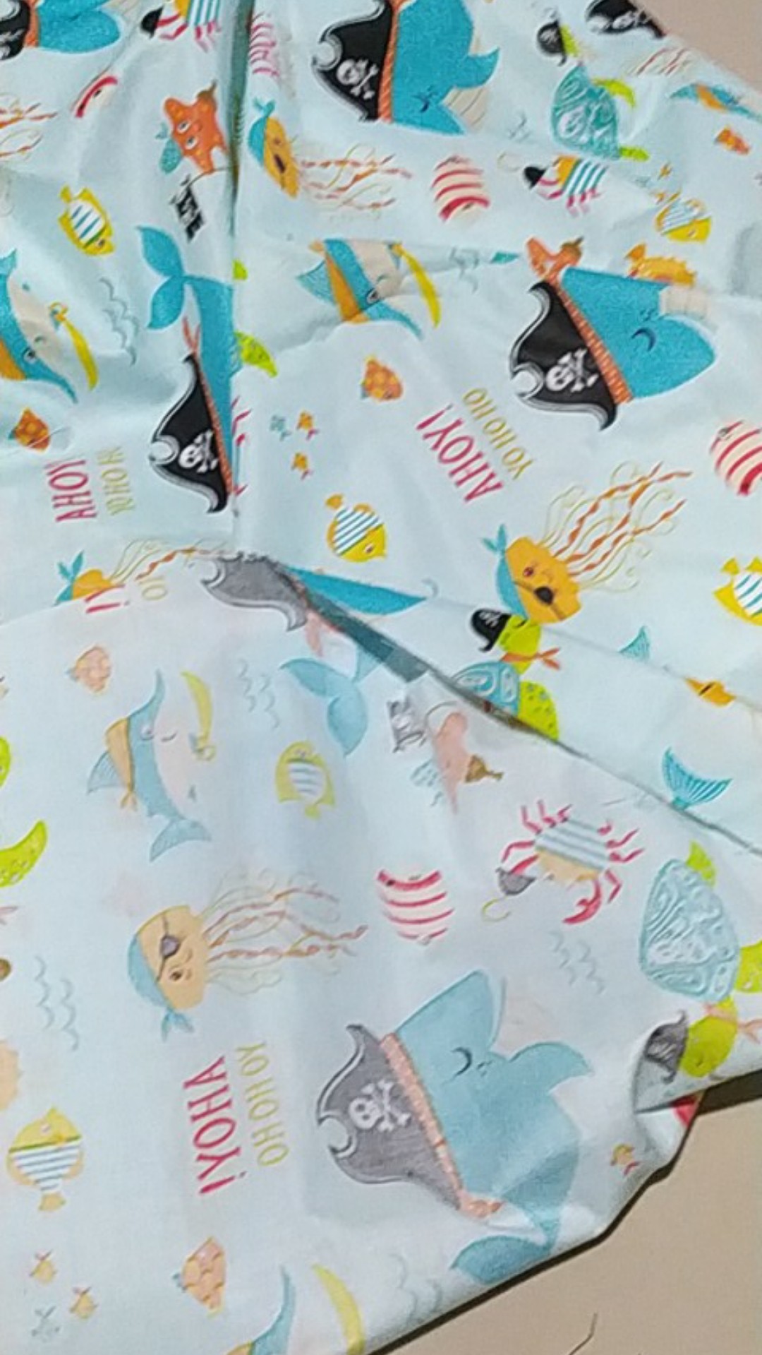 Kain Sprei Bahan Katun Lokal Meteran Motif Anak-anak