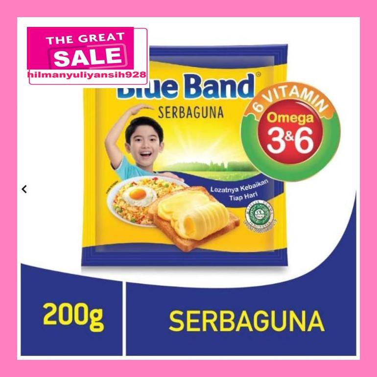 

02T4Dpsum Blue Band Margarine Serbaguna Sachet 200Gr S30Ytd50