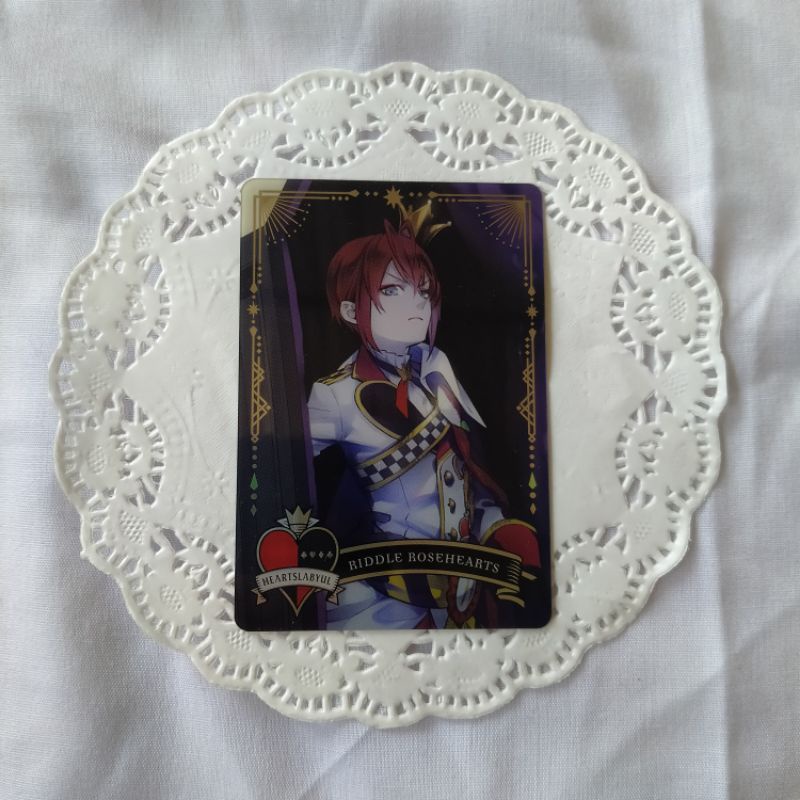 [OFFICIAL] TWISTED WONDERLAND METAL CARD -RIDDLE- Ver. Coffin