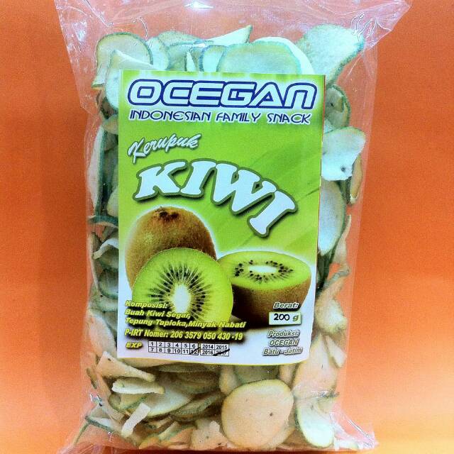 

KERUPUK BUAH KIWI