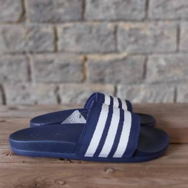adidas adilette navy blue