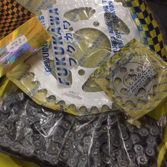 Gear Set Ninja RR, Gir + Rantai