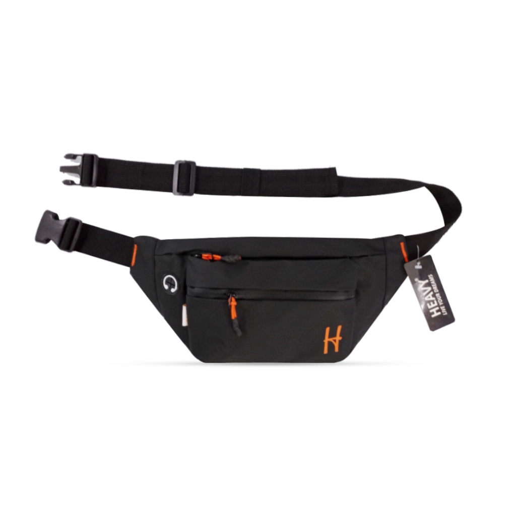 [HEAVY] Tas Waistbag Heavy pnck-0138 anti air | Tas pria - Tas Pinggang