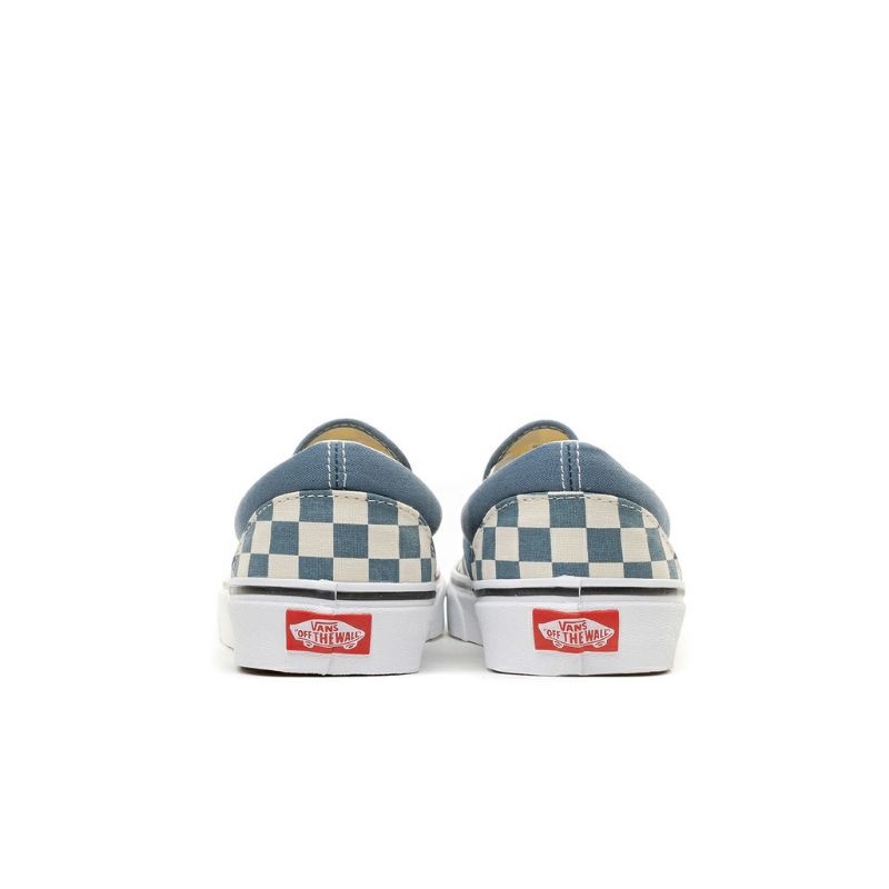 Vans Slip On Checkerboard Blue Mirage Original