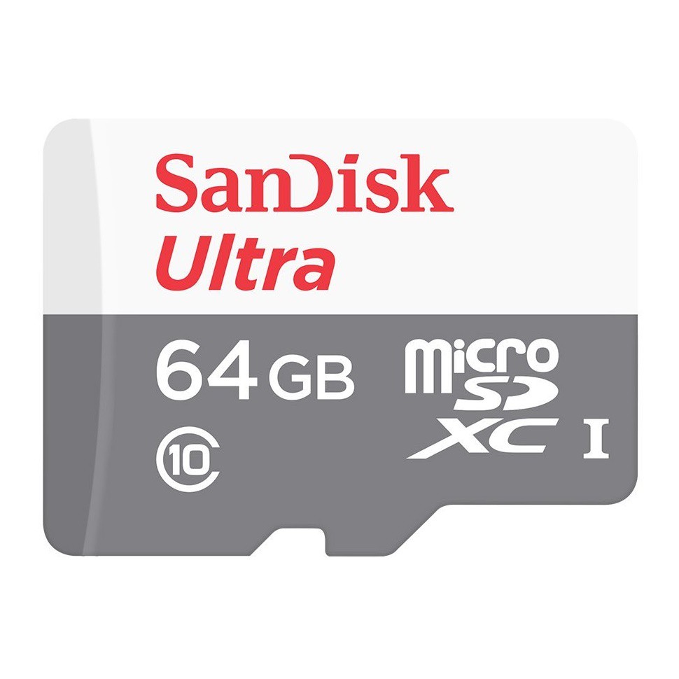 Micro SD Sandisk Ultra 64GB Class 10 / memory handphone 64GB speed 80MB/s non adapter ORIGINAL