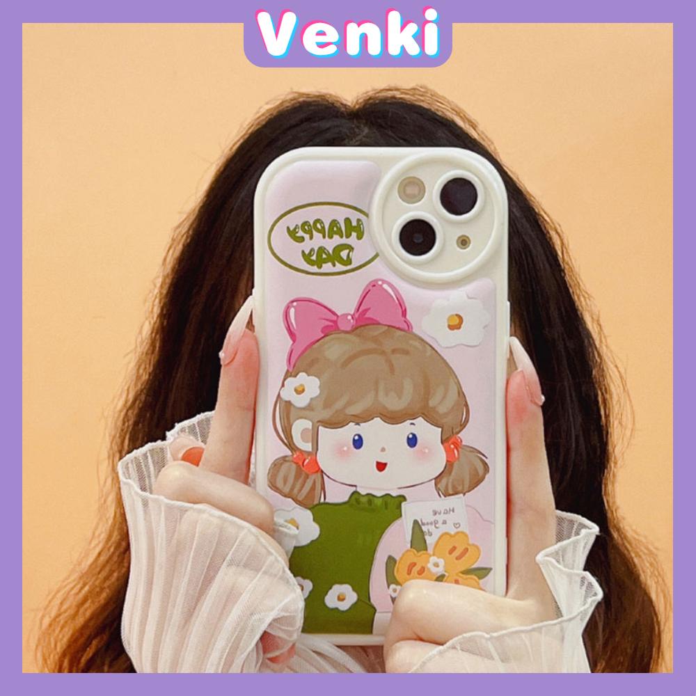 iPhone Case TPU Silicone Soft Case Airbag Shockproof Protection Camera Cute Cartoon Princess Style Compatible For iPhone 11 Pro Max 13 Pro Max 12 Pro Max 7Plus xr XS Max