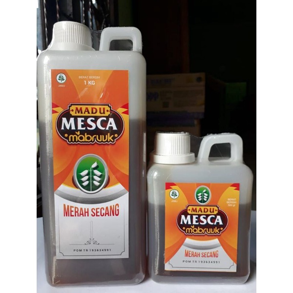 

Madu Mesca (merah secang) 500 gram