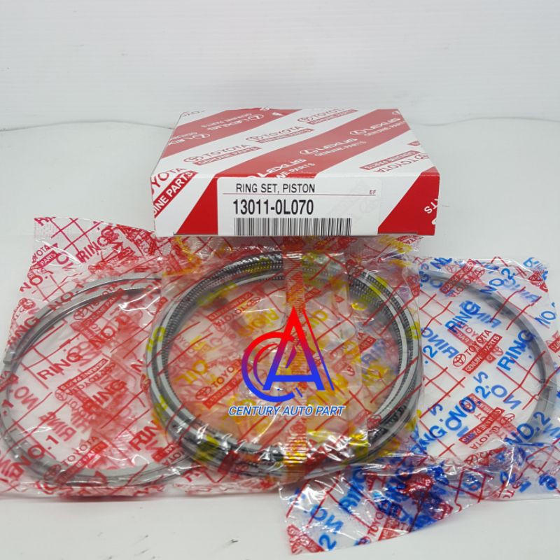 RING SET PISTON HILUX 3.0 1KD ORI GARANSI 1 BULAN