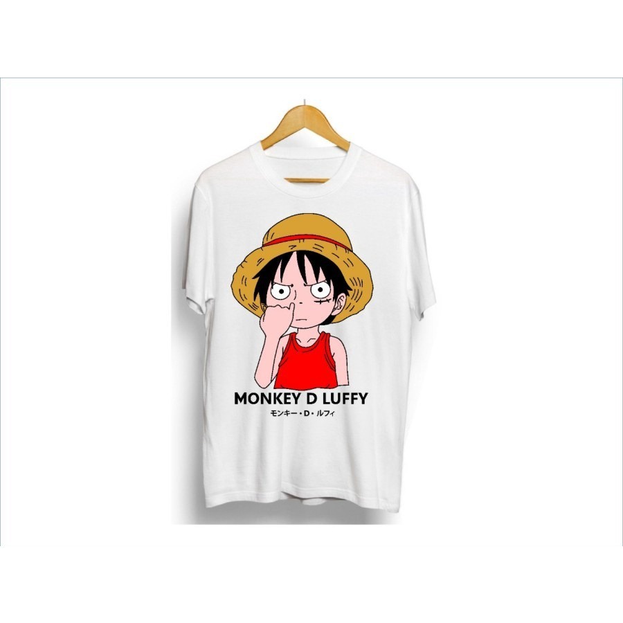 GSC - OVERSIZE MONKEY D LUFFY / KAOS WANITA ANIME ONE PIECE