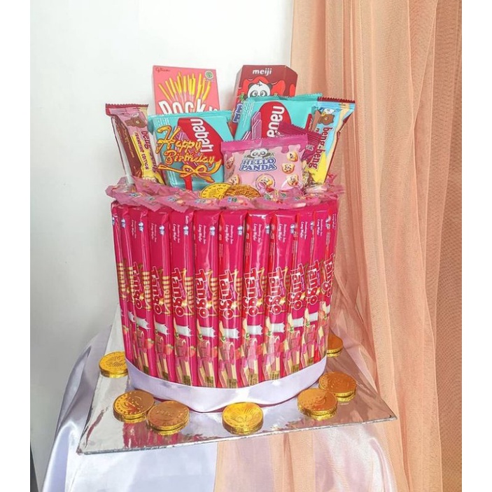 

Tower Snack / Tart Snack / Kue Ulang Tahun